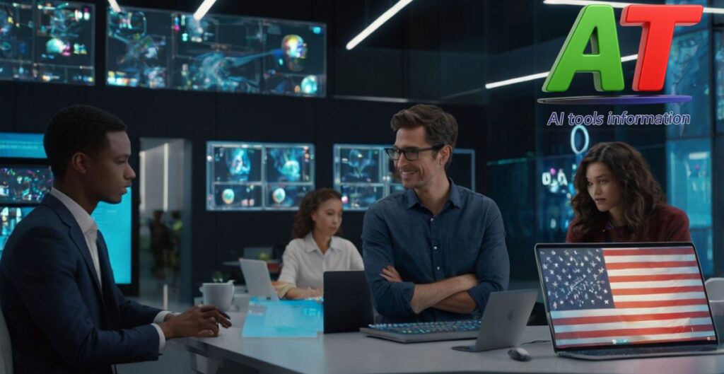 Best AI chatbots of 2025 in a modern digital workspace in the USA.