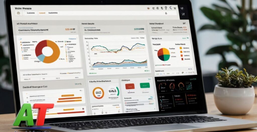 AI CRM tools managing customer data, automating engagement, and improving relationship tracking.