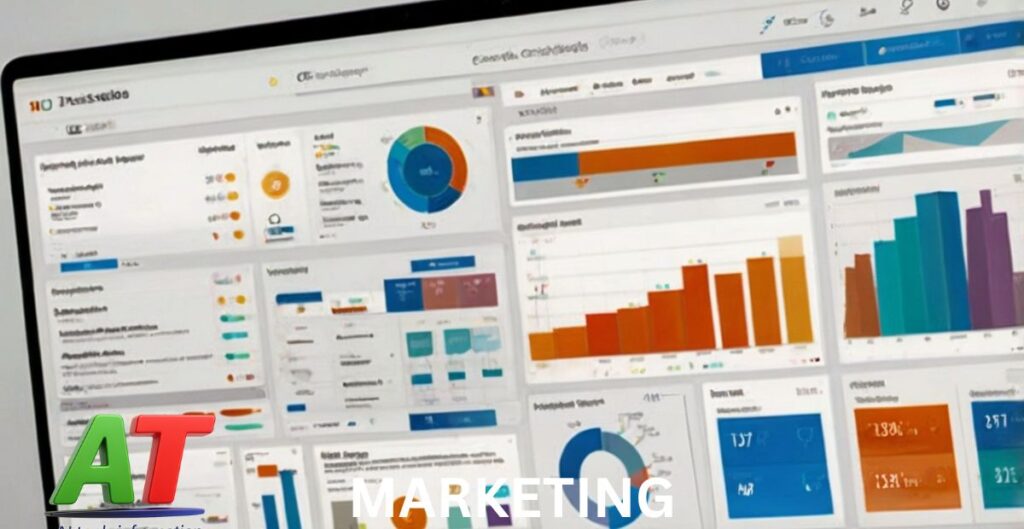 AI tools analyzing and segmenting leads with predictive scoring and audience insights.