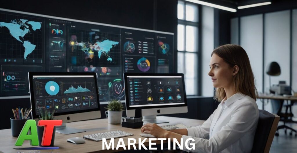 AI marketing tools transforming digital campaigns with automation and data-driven insights.