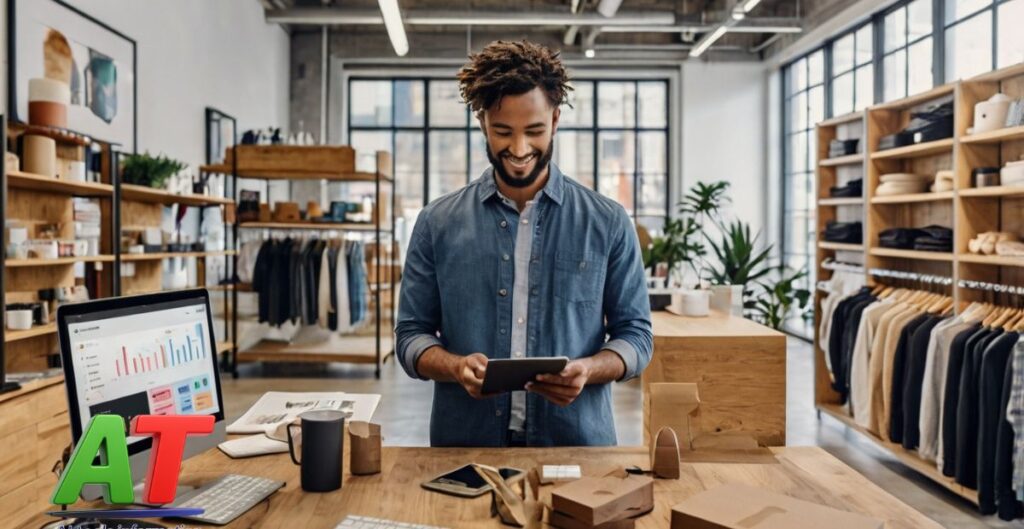 Businesses using AI tools to improve marketing, sales, and customer growth with real-time insights.
