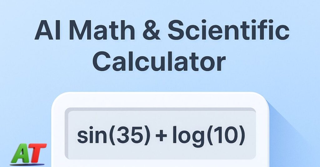 Free Ai Math And Scientific Calculator 2025